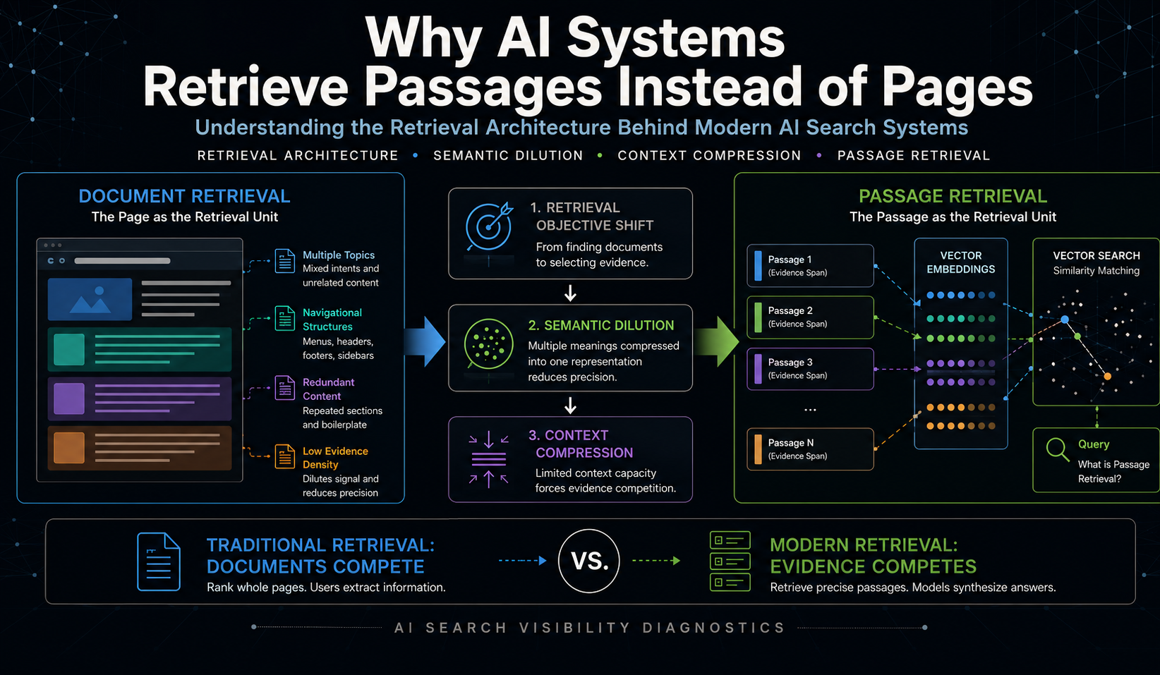 Why AI Systems Retrieve Passages Instead Of Pages